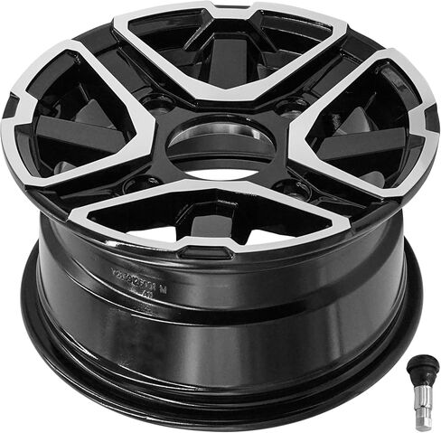 Caltric Front Wheel Rim Compatible With Polaris Ranger XP 900 2013-2018 / Ranger Crew 900 2014-2016 1521629-067 in Saudi Arabia
