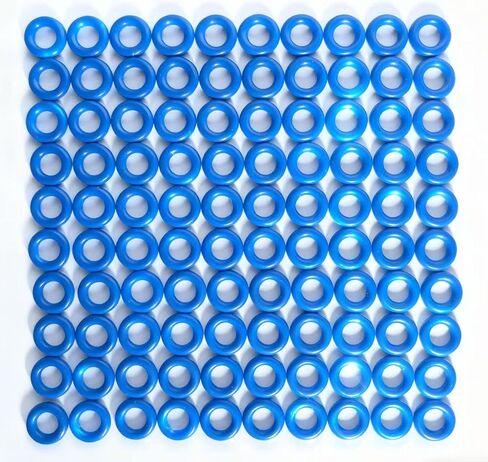 Universal Fuel Injector Repair Seal Kit - 100Pcs FKM O-Rings (7.52x3.53mm) + 50Pcs Micron Filters (6x3x12mm) + 1Pc 105mm Removal Tool with Box, Fit IWP043 IWP063 IWP069 0280158233 0280158091 in Kuwait