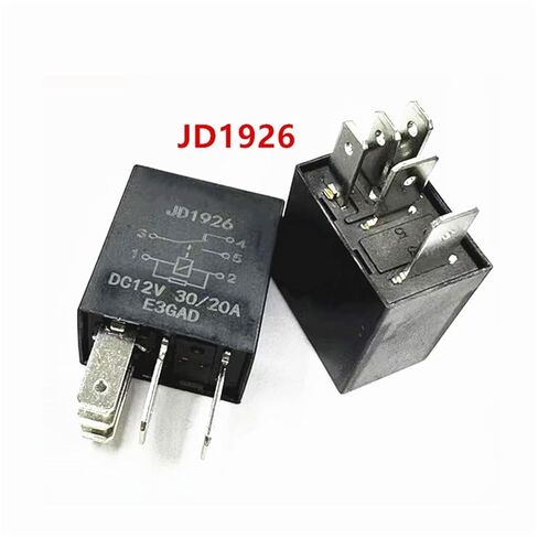 2 قطعة 5 قطعة JD2927 JD2927A JD1927 JD1926 JD2926 مرحل أربعة خمسة دبوس 30A12V24V مضخة زيت السيارات تكييف الهواء مروحة (JD2926,5 قطعة) in Saudi Arabia