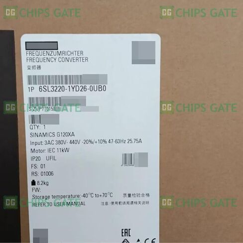 1PCS New Inverter 11KW 6SL3220-1YD26-0UB0 in Saudi Arabia