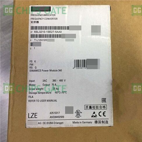 1Pcs New Inverter 37KW 6SL3210-1SE27-5AA0 in Saudi Arabia