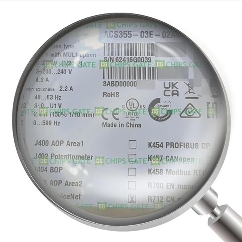 1 قطعة العاكس ACS355-03E-02A4-2 التيار المتناوب 200 فولت-240 فولت 0.37 كيلو واط in Kuwait
