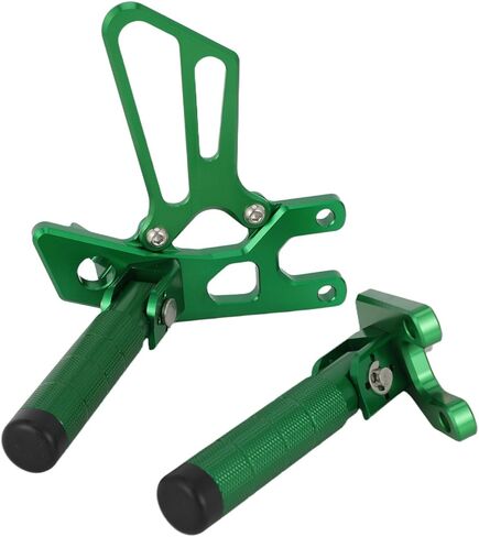 Rear Foot Pegs for KLX 230,Dirt Bike Foldable Passenger Rest Pedal CNC for KLX230 20-25/KLX232 24-25/KLX230SM 24-25/KLX230S 22-23/KLX230S ABS 22-23/KLX230 ABS 21/KLX230SE 22 - Green in Saudi Arabia