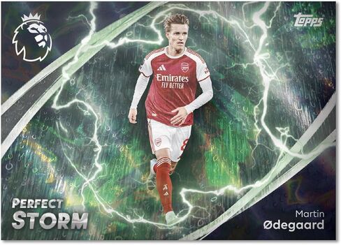 Topps Premier League 2026 - الإصدار الأول - Mega Tin (Big Game Baller). تحتوي على 40 بطاقة بالإضافة إلى 3 بطاقات Baller LE الكبيرة. in Saudi Arabia