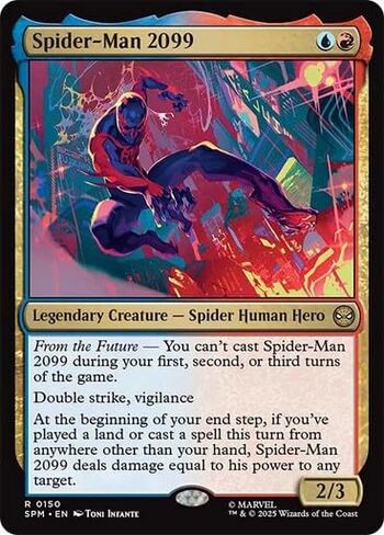 Spider 2099 MTG in Saudi Arabia