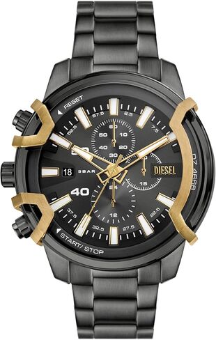 Diesel Men's Griffed Stainless Steel Chronograph Quartz Watch in Saudi Arabia