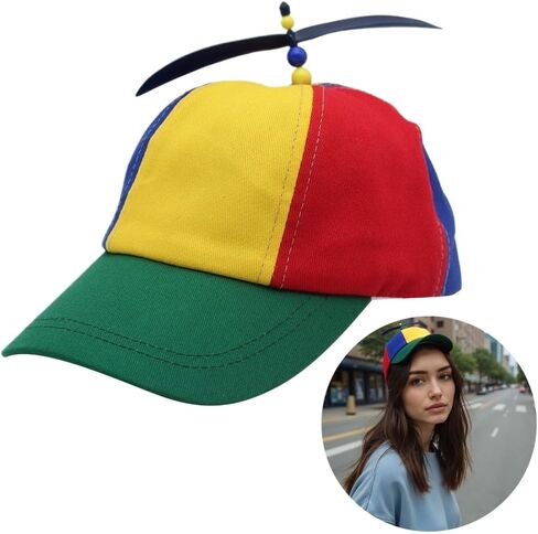 Colorful Propeller Hat Adjustable Kids Carnivals Costume Children For Parties Festivals And Costume Hat in Kuwait
