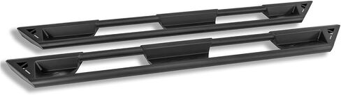 Heavy Duty Side Steps Running Boards for Jeep Wrangler JK 4-Door, Black Steel Construction with Mounting Hardware in Saudi Arabia