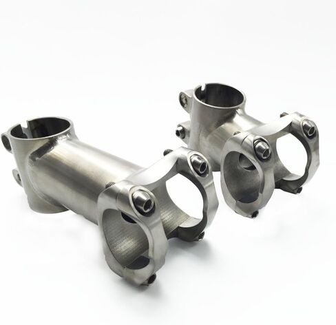TiTo Titanium Bicycle Stem Bike Stem MTB Mountain Road Handlebar Stem 25.4mm/31.8mm X Length 50/60/70/80/90/100/110/120mm (X Style 31.8mm, Length 90mm) in Saudi Arabia