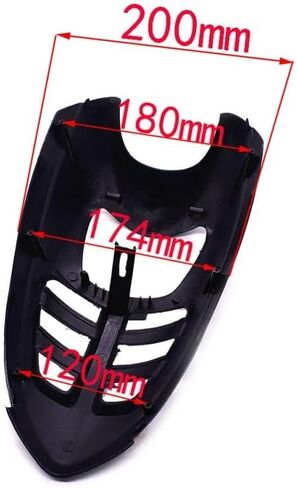 Suitable for Motorcycle Headlight Cover for 50cc 70cc 110cc Quad ATV Headlamp Only Sparately(Black Cover only) in Kuwait