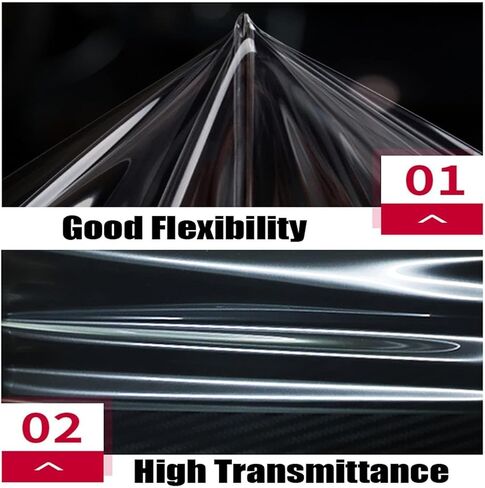 Car Headlight Protective Film For cadillac ct5 2020-2024 blackened car headlight film front light transparent blackened exterior protective sticker in Saudi Arabia
