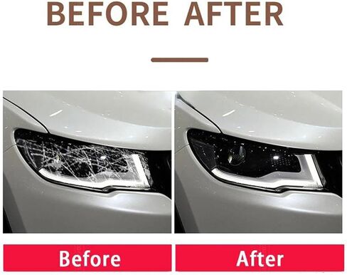 Car Headlight Protective Film For cadillac ct5 2020-2024 blackened car headlight film front light transparent blackened exterior protective sticker in Saudi Arabia