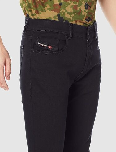 Diesel 2019 D-STRUKT 069YP Slim Jeans Jeans Man Black in Kuwait
