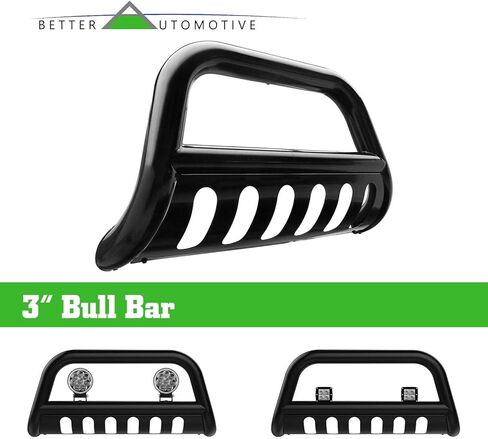 2.5" Black Bull BAR Compatible with 2003-2009 Toyota 4RUNNER Brush Grille Guard Front Bumper in Saudi Arabia