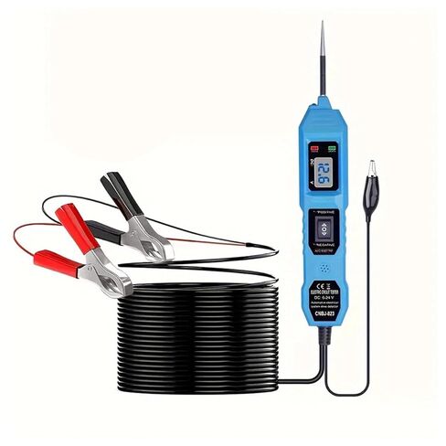 Power Circuit Tester, 6-24V DC Test Light Short Circuit, Automotive Component Electrical Polarity Identify Continuity Tester, Overload Protection in Kuwait