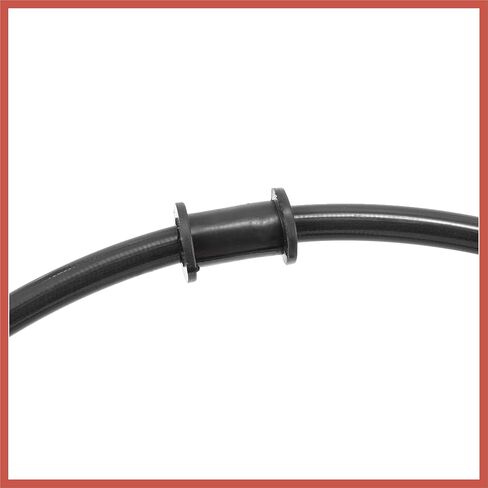 ACROPIX 74.80 بوصة طول 10 مم معرف خط الفرامل الهيدروليكية للدراجات النارية أنبوب خرطوم الزيت كابل مضفر من الفولاذ المقاوم للصدأ للدراجات الرياضية ATV موتوكروس قطع غيار السيارات السوداء in Kuwait