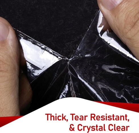 غلاف ناكسليف الشفاف من السيلوفان لسلال الهدايا، 10 قطع من أكياس الهدايا الشفافة، مقاس 24 × 30 بوصة مع أكياس تشيلو كبيرة لهدية الحفلات وتغليف الهدايا. (لا يتضمن شريطًا) in Kuwait