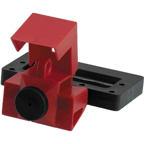 Brady - 65329 Oversized Breaker Lockout (Pack of 1) , Red in Saudi Arabia