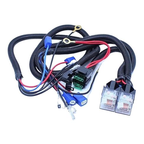 1 Set - H1+H1 Car Increase Brightness Relay Extreme Headlight Booster in Saudi Arabia