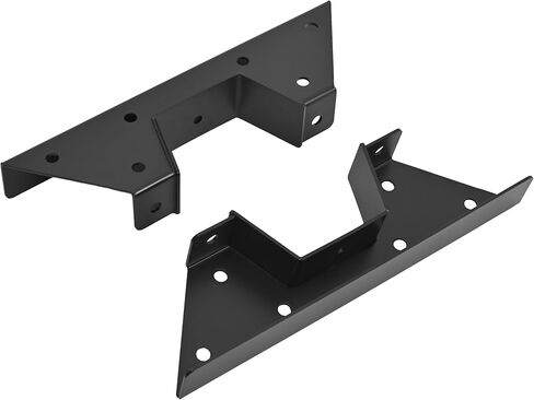 Rear Lowering C Notch Kit Compatible with 1973-1987 Chevrolet C10 C20 C30 R20 R30 GMC C2500 C3500 R2500 R3500 Suspension Drop Flip Cnotch C-Notch Bolt-on Frame Body Rust Repair Kit Steel in Kuwait