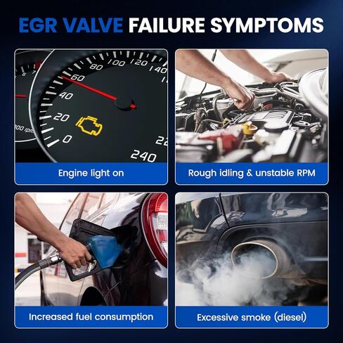 صمام EGR EGV1150 متوافق مع جيب ليبرتي/جراند شيروكي 3.7 لتر V6 2007-2012 | يستبدل 53034192AA، 53032948AD | متوافق مع دودج نيترو/رام 1500 3.7 لتر in Saudi Arabia