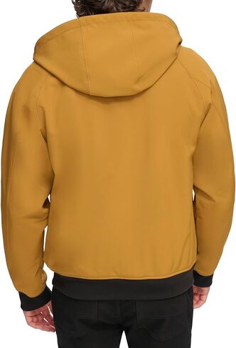 Levi's Men's Hooded Water Resistant Softshell Bomber Jacket in Kuwait
