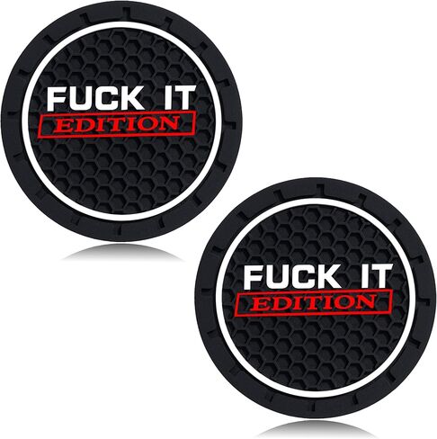 2Pcs 2.75 Inch Mountain Cup Holder Insert Coaster Diameter Oval Tough Vehicle Travel Auto Mountain Car Accessories in Kuwait