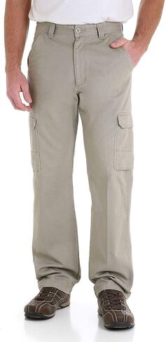 Wrangler Genuine Men's Twill Cargo Pants Navy Nv 38 in Saudi Arabia