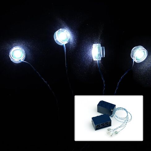 مجموعة مصابيح LED لبنات البناء النقاط، ملحقات الطوب المضيئة المتوافقة مع العلامات التجارية الكبرى in Kuwait
