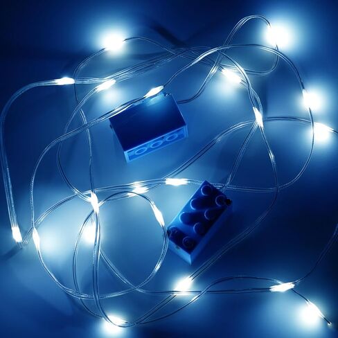 مجموعة مصابيح LED لبنات البناء النقاط، ملحقات الطوب المضيئة المتوافقة مع العلامات التجارية الكبرى in Kuwait