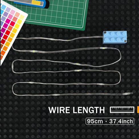 مجموعة مصابيح LED لبنات البناء النقاط، ملحقات الطوب المضيئة المتوافقة مع العلامات التجارية الكبرى in Kuwait