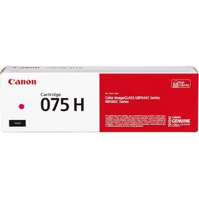 خرطوشة حبر أصلية 075 أرجوانية عالية السعة من Canon متوافقة مع طابعات الليزر من سلسلة MF660 وLBP640 in Kuwait