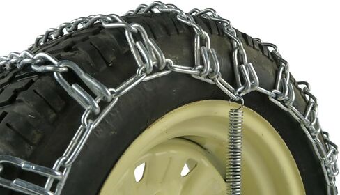 زوج من سلسلتي الإطارات ذات الوصلات من متجر ROP مع شدادات لـ Husqvarna بإطارات 20x8x8 in Kuwait