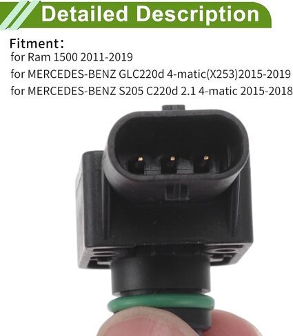 Manifold Absolute Pressure MAP Sensor for Ram 1500 2011-2019 No.0261230527/68371847AA/5101120AB/A0041533228 1 Pc in Saudi Arabia