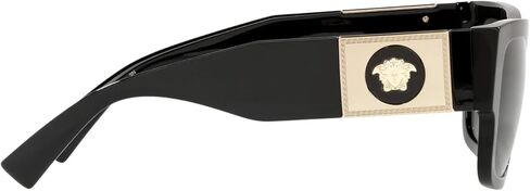 Versace VE4406 Sunglasses - (530580) Transparent Gray/Dark Blue - 56mm in Saudi Arabia