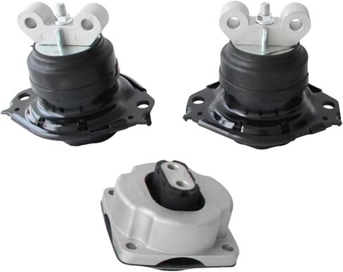 AUCERAMIC 3pcs Engine Motor & Transmission Mount Kit Fit for 2011-2022 Dodge Challenger Charger Chrysler 300 3.6L 5.7L Automatic Transmission Replace# A5522 A5388 3162 3262 5090140AG 52124671AE in Saudi Arabia