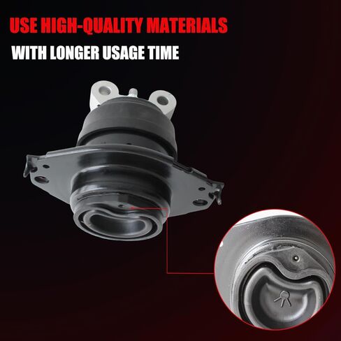 AUCERAMIC 3pcs Engine Motor & Transmission Mount Kit Fit for 2011-2022 Dodge Challenger Charger Chrysler 300 3.6L 5.7L Automatic Transmission Replace# A5522 A5388 3162 3262 5090140AG 52124671AE in Saudi Arabia