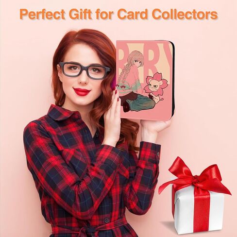 حافظة بطاقات TCG، 900 جيب، 50 ورقة 9 جيوب، ألبوم ثلاثي الحلقات بسحاب لبطاقات مقاس 2.5 × 3.5 بوصة، صفحات خالية من كلوريد الفينيل عالية التحميل، غطاء بولي يوريثان مقاوم للماء، قابل لإعادة الملء، تصميم نمط نجمة Kawaii in Kuwait