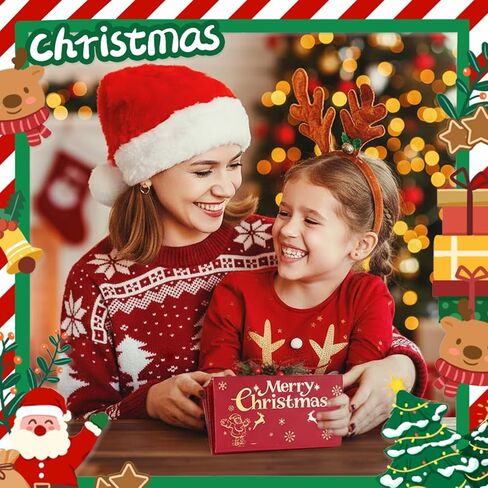 مغلفات هدايا عيد الميلاد النقدية لعام 2025، حاملات أموال إبداعية للنقود وبطاقات الهدايا، مغلفات مفاجأة للعطلات لهدايا عيد الميلاد للرجال والنساء والأطفال (سانتا، قطعتان) in Kuwait