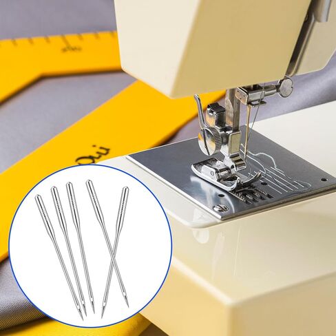 TIESOME 80 Pcs 100/16 Heavy Duty Sewing Machine Needles, Universal Metal Sewing Machine Needles for Leather Jeans Canvas Heavy Fabrics Home Sewing Machines in Saudi Arabia