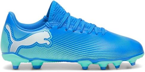 حذاء PUMA Future 7 Match للأرضيات الصلبة/الأرضيات الاصطناعية (للأطفال الصغار/الأطفال الكبار) Sunset Glow/Puma Black/Sun Stream 5.5 Big Kid M in Kuwait