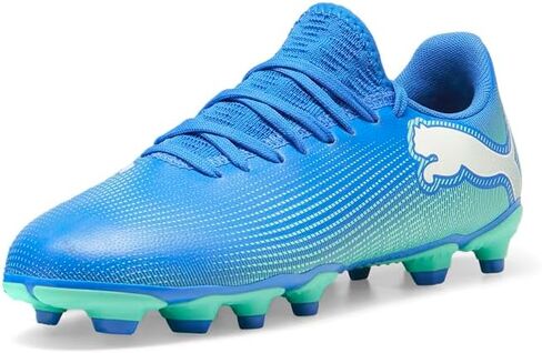 حذاء PUMA Future 7 Match للأرضيات الصلبة/الأرضيات الاصطناعية (للأطفال الصغار/الأطفال الكبار) Sunset Glow/Puma Black/Sun Stream 5.5 Big Kid M in Kuwait