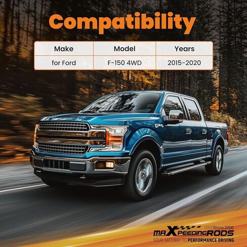 مجموعات قضيب الجر الخلفي من maxpeedingrods لسيارة Ford F-150 4WD 2015-2020، قابلة للتعديل من أجل رفع 5-7 بوصات، شديدة التحمل in Saudi Arabia