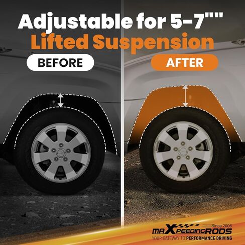 مجموعات قضيب الجر الخلفي من maxpeedingrods لسيارة Ford F-150 4WD 2015-2020، قابلة للتعديل من أجل رفع 5-7 بوصات، شديدة التحمل in Saudi Arabia