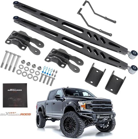 مجموعات قضيب الجر الخلفي من maxpeedingrods لسيارة Ford F-150 4WD 2015-2020، قابلة للتعديل من أجل رفع 5-7 بوصات، شديدة التحمل in Saudi Arabia