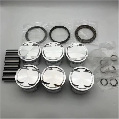 2JZ Forged Piston Compatible For Toyota 2JZ GTE Supra One Set(87mm 9-1) in Saudi Arabia