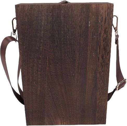 Yoidesu Writers Messenger Wood Box، حامل خشبي على سطح الطاولة، صندوق فني واسع وحزام كتف قابل للتعديل لكتابة الرسم في الهواء الطلق للمهندسين المعماريين in Saudi Arabia