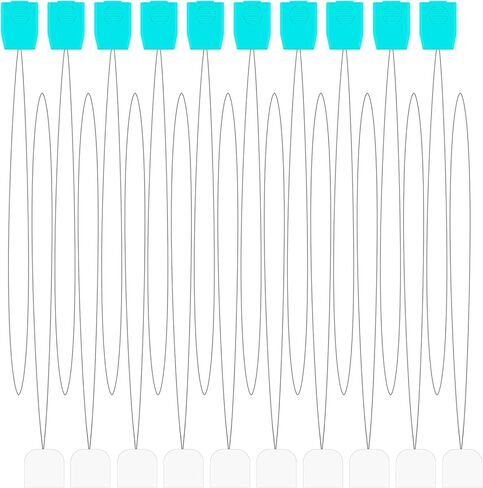 LXUEJIE 20 PCS Long Needle Threader, 7.9"Punch Needle Threader, Stitching Needles Threader Sewing Accessories for Embroidery Bead Cross Stitch DIY Sewing Craft in Saudi Arabia