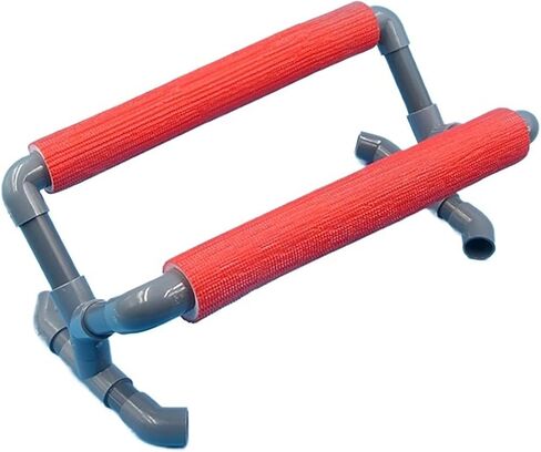 RC قارب حامل رف عرض PVC مكافحة زلة رغوة حامل القارب إطار دعم امتصاص الصدمات (أحمر، كبير) in Kuwait