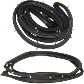 Front Door Weatherstrip Moulding Seal Rubber for 2008-2012 Left Right Side Seal Stripping 72310-TA5-A02 72350-TA5-A02 in Saudi Arabia